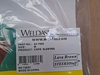 2x laslap/schouderstuk, maat m weldas, cape sleeves 44-7800 - afbeelding 4 van  4