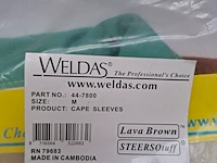 2x laslap/schouderstuk, maat m weldas, cape sleeves 44-7800 - afbeelding 4 van  4