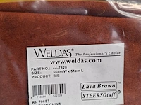 2x lasschort, 56cm wx51cm l weldas, bib 44-7820 - afbeelding 2 van  3