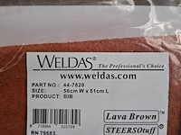 2x lasschort, 56cm wx51cm l weldas, bib 44-7820 - afbeelding 3 van  3