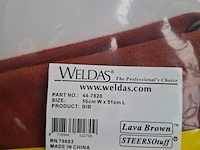 2x lasschort, 56cm wx51cm l weldas, bib 44-7820 - afbeelding 3 van  3