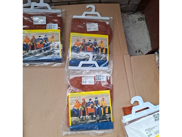 2x lasschort, 56cm wx91cm l weldas, bib 44-7836 - afbeelding 1 van  3