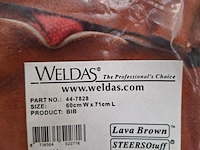 2x lasschort, 60cm wx71cm l weldas, bib 44-7828 - afbeelding 3 van  3