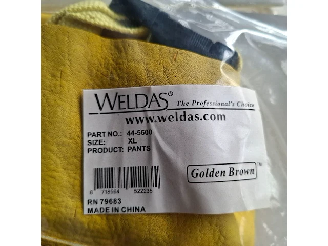 2x lastuinbroek, maat xl weldas, pants 44-5600 - afbeelding 2 van  3