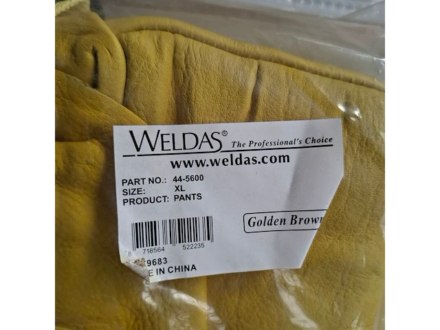 2x lastuinbroek, maat xl weldas, pants 44-5600 - afbeelding 2 van  3