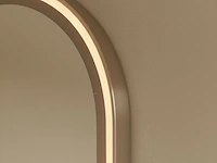 2x led badkamerspiegel 160×60 – anti-condens & 3 lichtkleuren – staand of hangend vidi, sveya - afbeelding 6 van  7