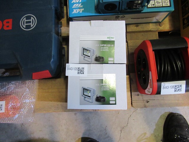 2x led bouwlampen berg, bcl super-led 10 - afbeelding 1 van  1