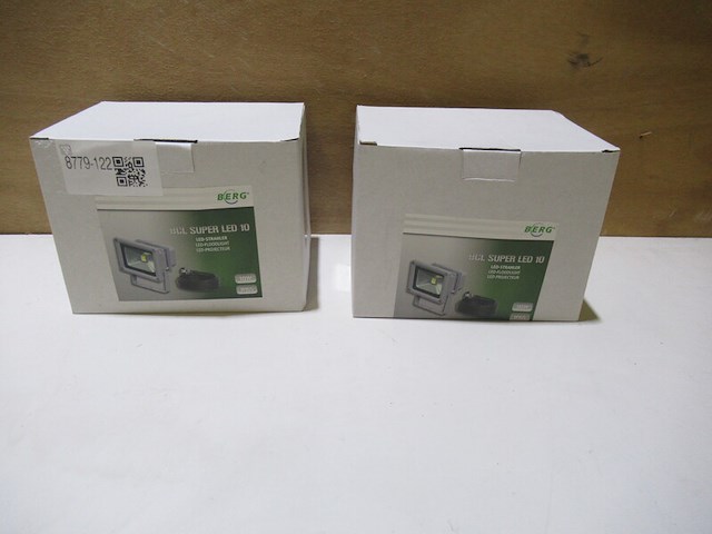 2x led bouwlampen/stralers berg, bcl super led 10 - afbeelding 1 van  2