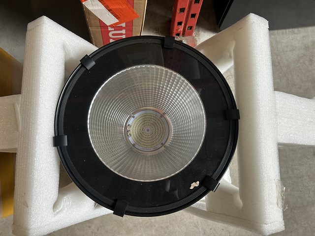 2x led high bay light, industrielamp - afbeelding 3 van  5