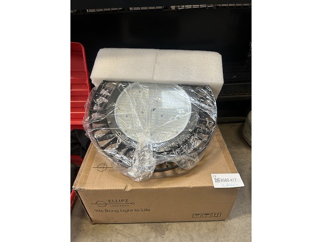 2x led high bay ufo lamp ellipz lighting - afbeelding 1 van  4