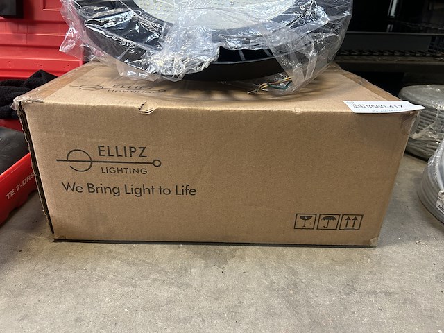 2x led high bay ufo lamp ellipz lighting - afbeelding 2 van  4