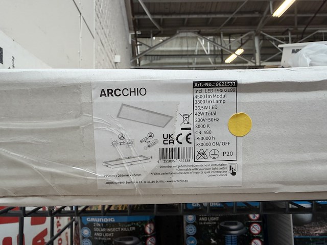 2x led paneel, w.o. arcchio - afbeelding 2 van  4