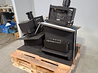 2x led projector, christie, matrix stim - afbeelding 9 van  15