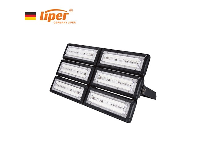 2x led schijnwerper 300w liper, zwart, 2024 - afbeelding 1 van  2