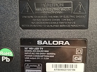2x led televisie salora, 32led1600 - afbeelding 4 van  6