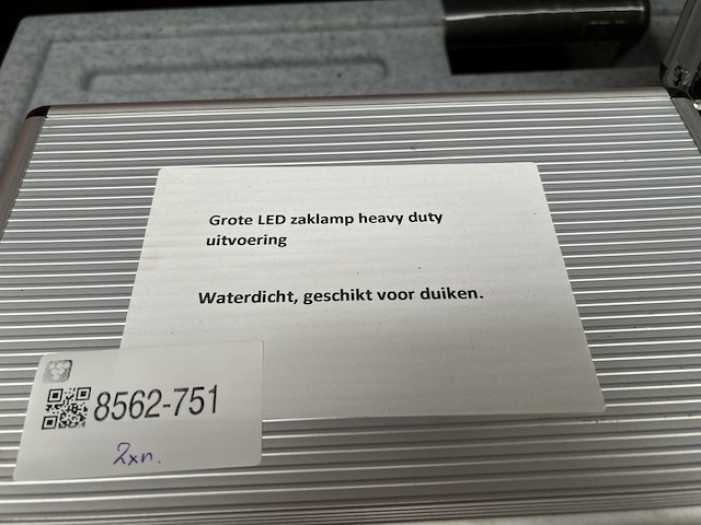 2x led zaklamp heavy duty - afbeelding 3 van  3