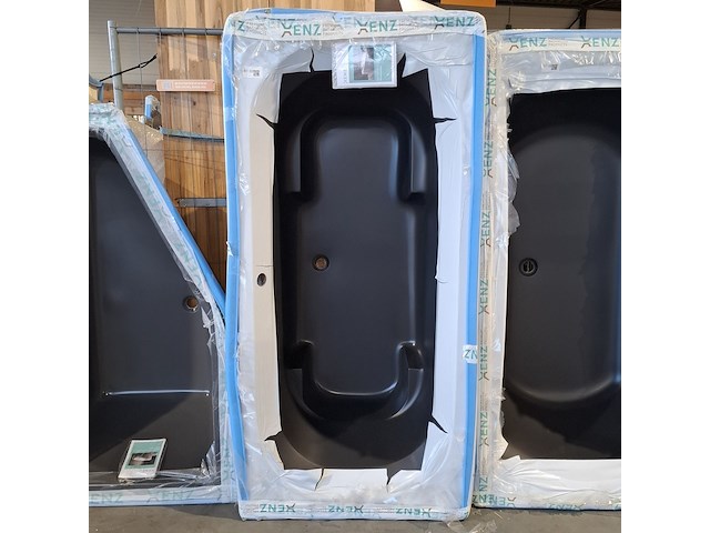 2x ligbad, xenz, kanaga, mat zwart - afbeelding 1 van  6