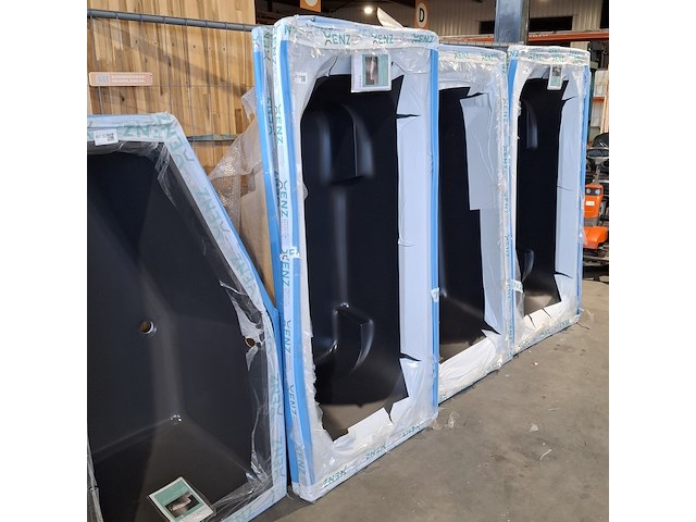 2x ligbad, xenz, kanaga, mat zwart - afbeelding 2 van  6