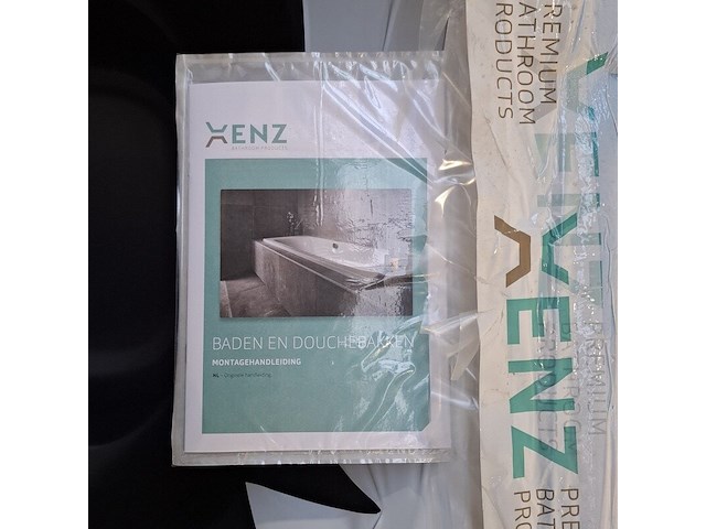 2x ligbad, xenz, kanaga, mat zwart - afbeelding 5 van  6