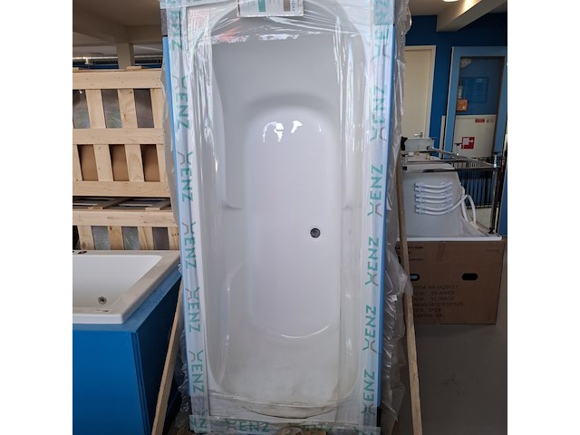 2x ligbad, xenz, saffier, glans wit - afbeelding 2 van  8