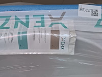 2x ligbad, xenz, saffier, glans wit - afbeelding 7 van  8