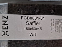 2x ligbad, xenz, saffier, glans wit - afbeelding 8 van  8