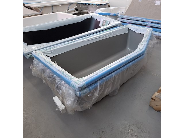 2x ligbad xenz, society compact, cement - afbeelding 1 van  7