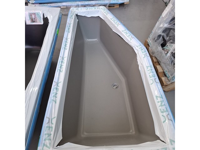 2x ligbad xenz, society compact, cement - afbeelding 3 van  7