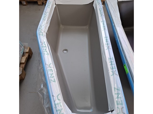 2x ligbad xenz, society compact, cement - afbeelding 5 van  7