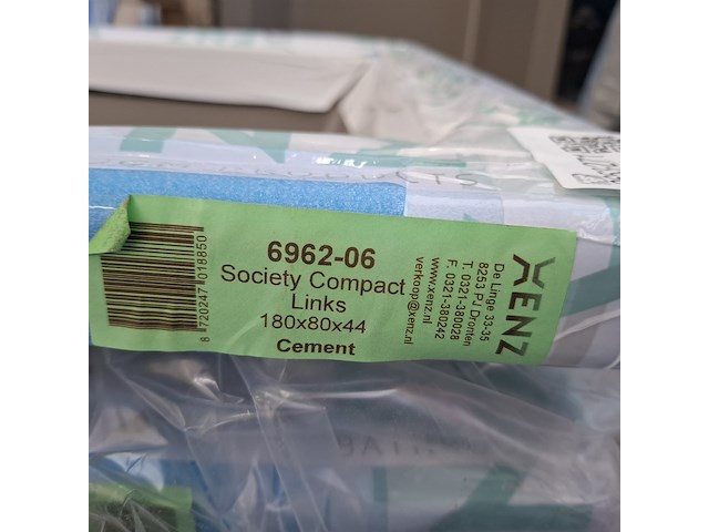 2x ligbad xenz, society compact, cement - afbeelding 7 van  7