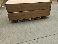 2x ligbed en 2x bijzettafel, vonato, bruin - afbeelding 5 van  5