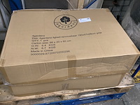 2x ligbed opvouwbaar 190 x 57 x 28 cm 4gardenz, grijs - afbeelding 2 van  2