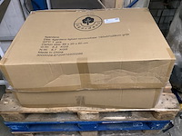 2x ligbed opvouwbaar 190 x 57 x 28 cm 4gardenz, grijs - afbeelding 2 van  2