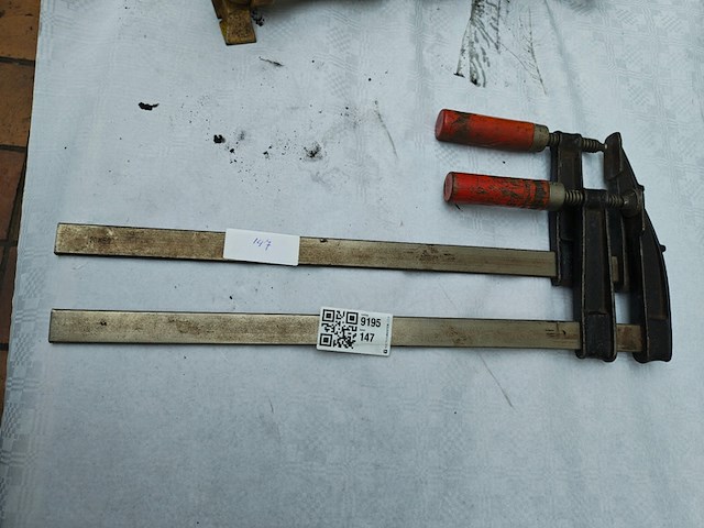 2x lijmklemmen groot - afbeelding 1 van  1