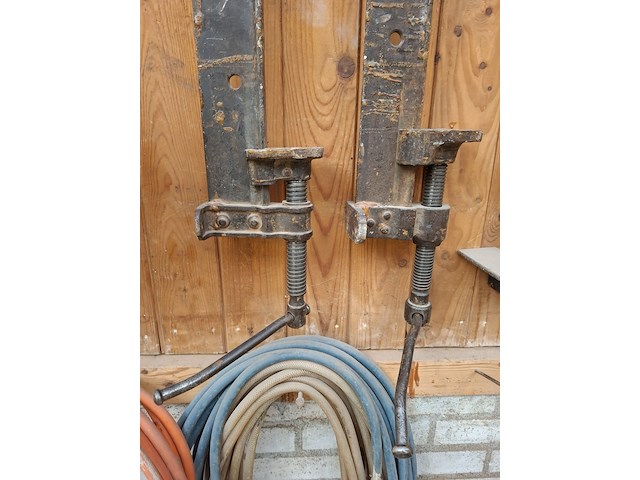 2x lijmsergeant met verlengstuk - afbeelding 2 van  4