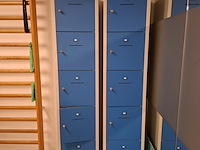 2x lockerkast, 5-deurs