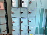 2x lockers, grijs/lichtblauw - afbeelding 2 van  2