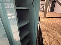 2x lockers, lichtblauw - afbeelding 2 van  2