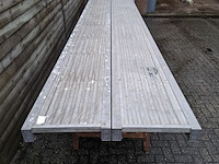 2x loopbrug met leuning 600cm, layher - afbeelding 2 van  14