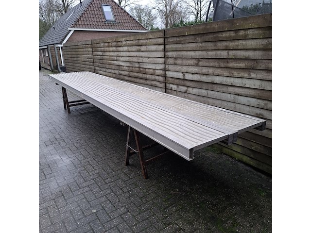 2x loopbrug met leuning 600cm, layher - afbeelding 5 van  14