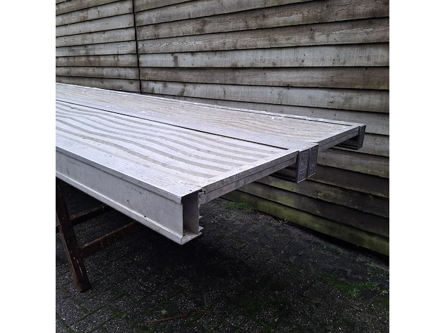 2x loopbrug met leuning 600cm, layher - afbeelding 6 van  14