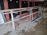 2x loopbrug met leuning 600cm, layher - afbeelding 1 van  14