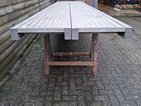 2x loopbrug met leuning 600cm, layher - afbeelding 14 van  14