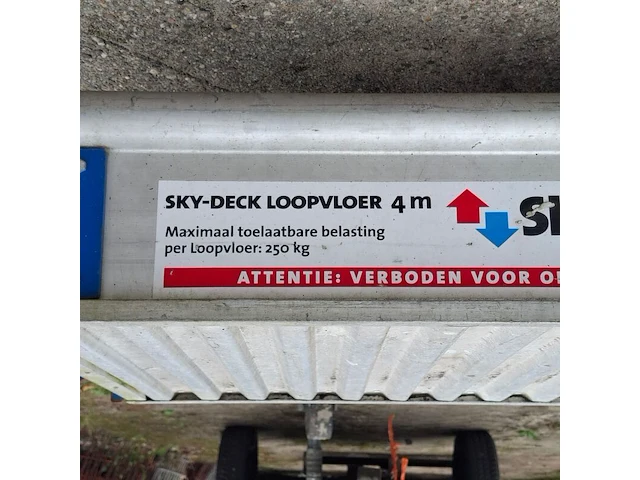 2x loopvloer met diverse toebehoren, skyworks - afbeelding 7 van  15