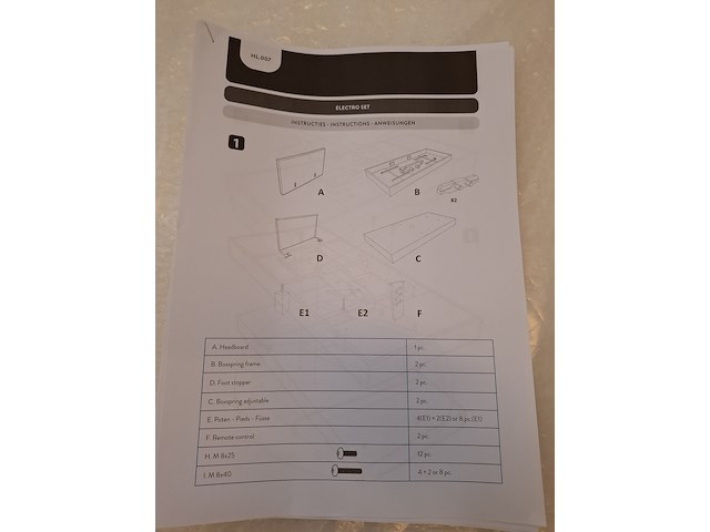 2x losse box met elektrisch verstelbare bodem - afbeelding 2 van  7