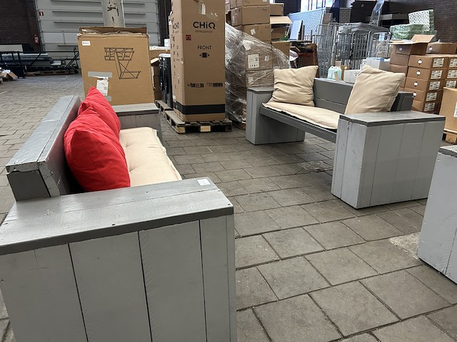 2x loungebank 225 cm - afbeelding 1 van  6