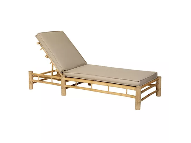 2x loungebed bamboe , exotan - afbeelding 3 van  3