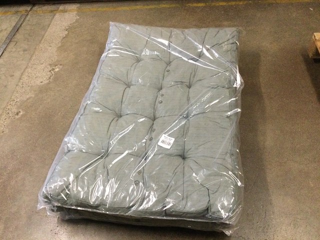 2x loungekussens 120x80 cm, madison, basic grey - afbeelding 1 van  4