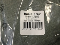 2x loungekussens 120x80 cm, madison, basic grey - afbeelding 3 van  4