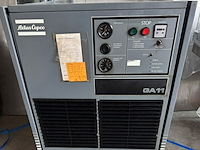 2x luchtcompressor atlas copco, ga 11, grijs, bouwjaar 1990 - afbeelding 1 van  10